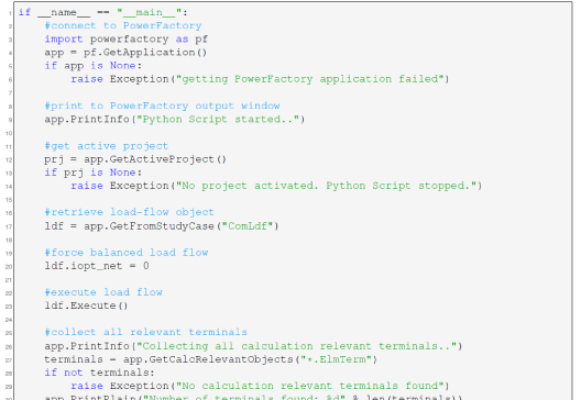 Webinar Automatización en DIgSILENT con Python